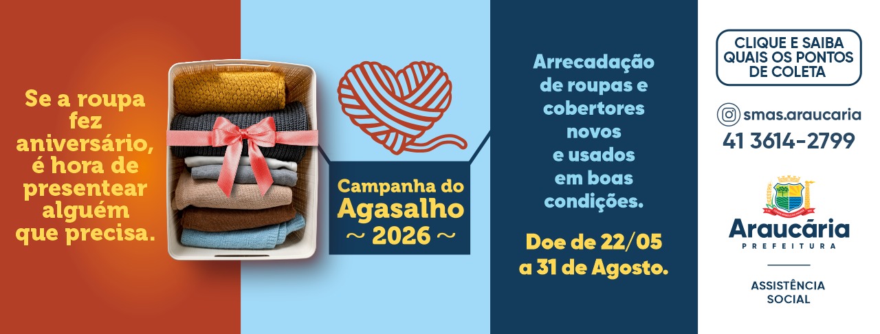 Campanha do agasalho 2026